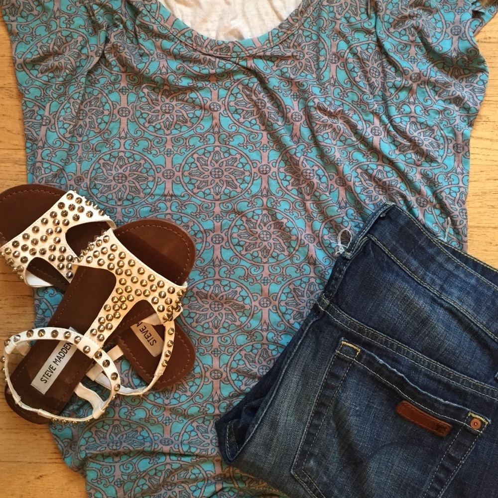 NWOT juicy couture patterned tunic top